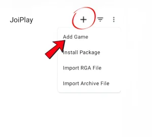 Pokémon Infinite Fusion Android – Download & Installation Guide (2025) 8 Tap the “+” button to add a new game